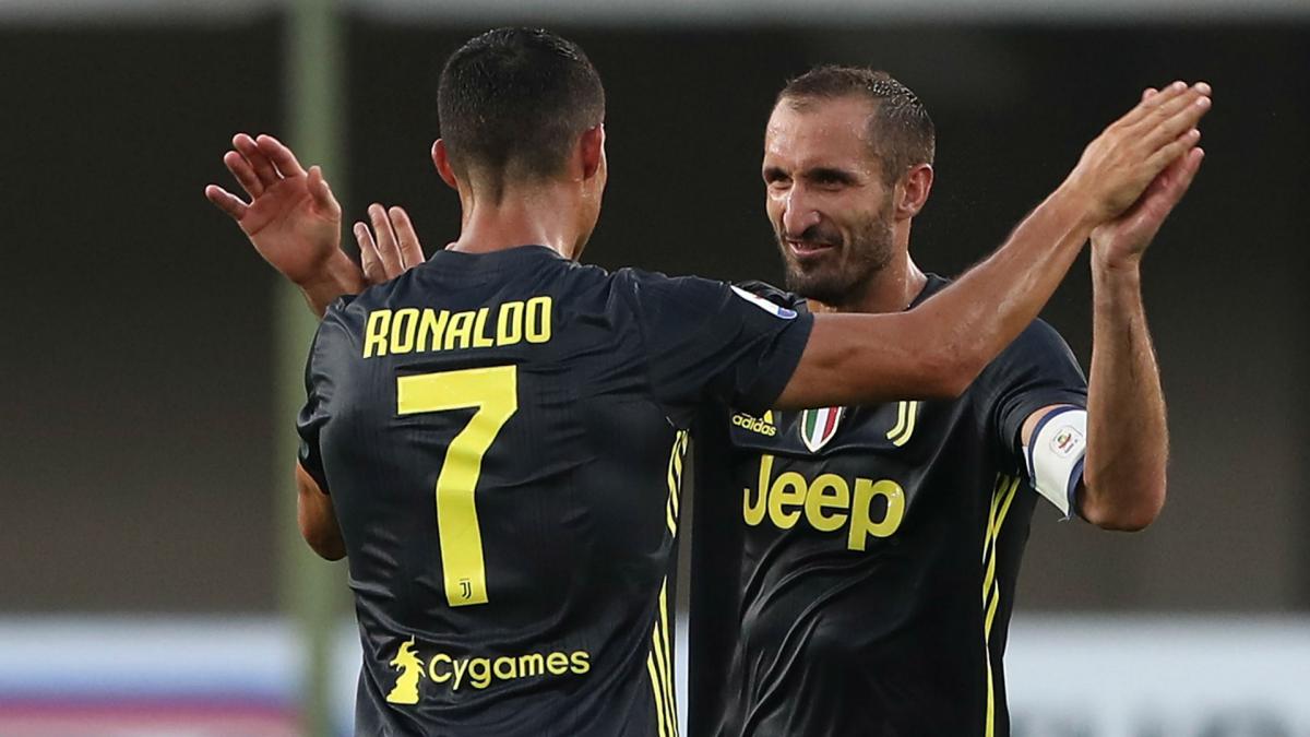 Ronaldo is a 'deity' - Chiellini