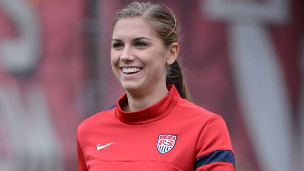 US women's national team striker Alex Morgan