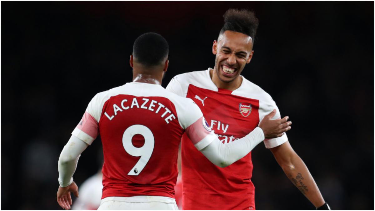 Lacazette and Aubameyang striving for 'perfect' partnership