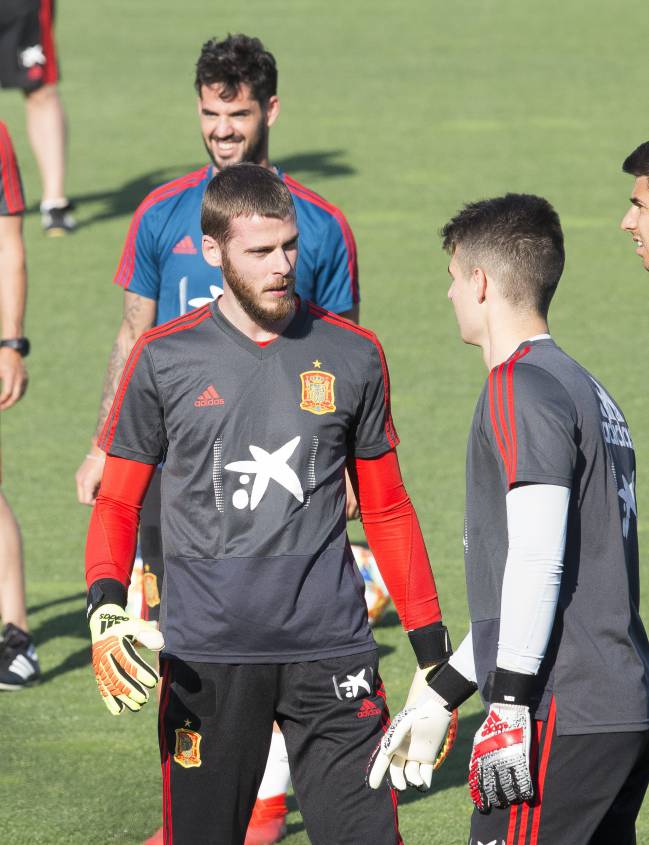 De Gea on international duty.