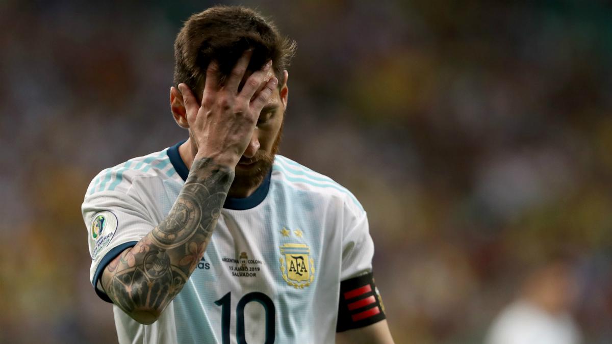 Messi 'bitter' after Argentina lose Copa America opener