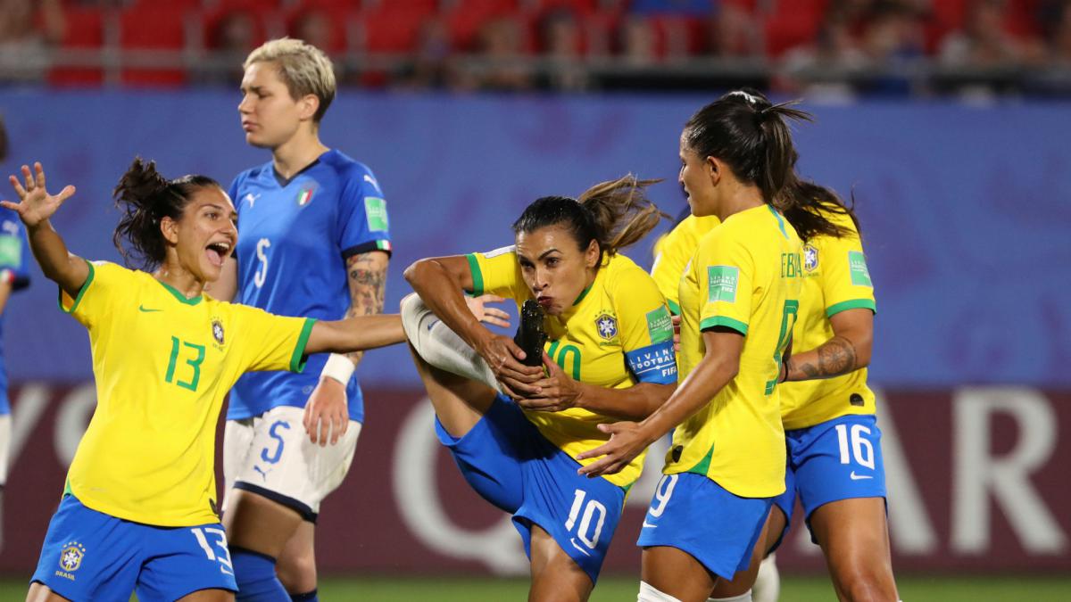 Marta makes World Cup history with record 17th goal