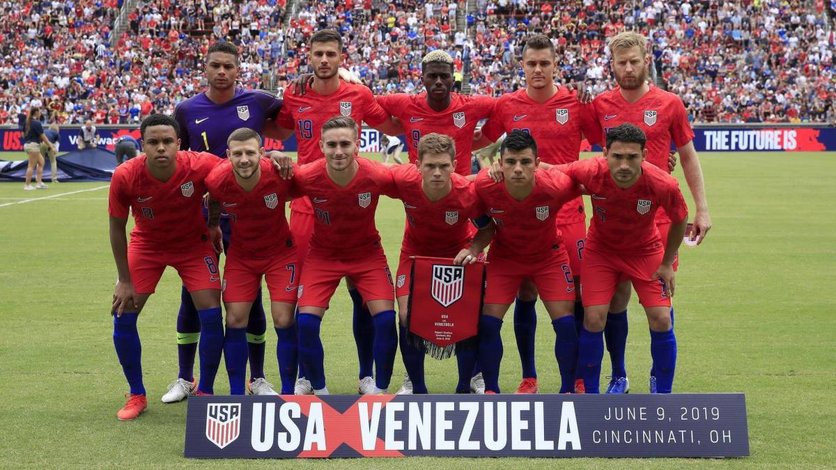 USA possible debut lineup against Guyana