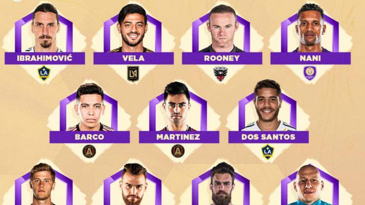 Zlatan Ibrahimovic, Wayne Rooney lead the MLS All-star XI