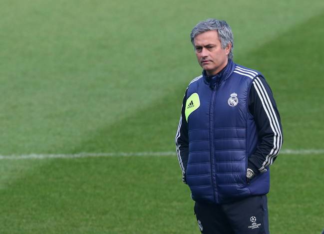 José Mourinho at Real Madrid in 2013.