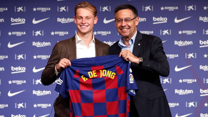 De Jong: "I'm looking forward to playing alongside Messi"