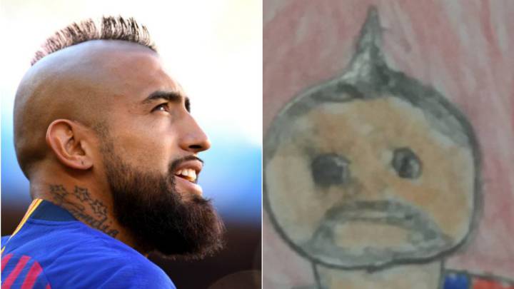 Arturo Vidal: the heart-warming story behind this viral potrait
