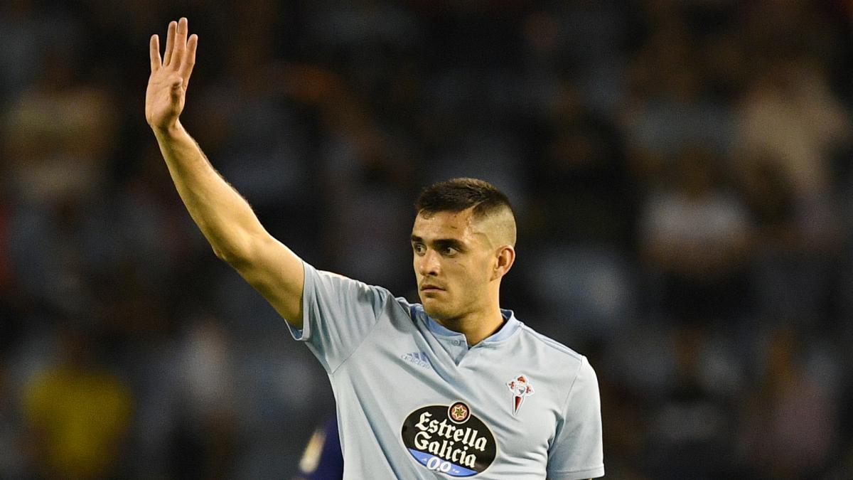 Valencia win race for Celta Vigo forward Gomez