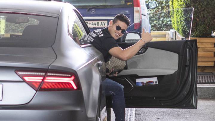 Real Madrid tell James he's staying