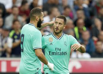 Hazard secures win for Madrid in Salzburg