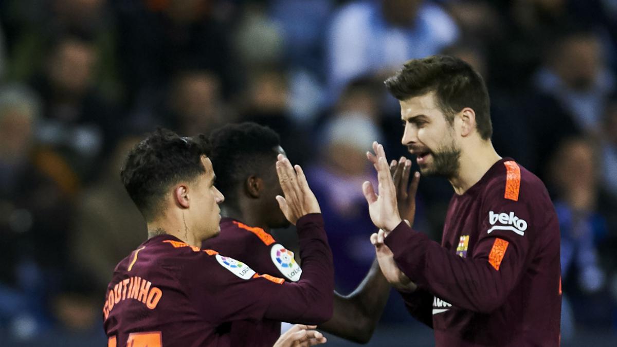 I want him to be happy - Pique unsure over Coutinho's Barcelona future