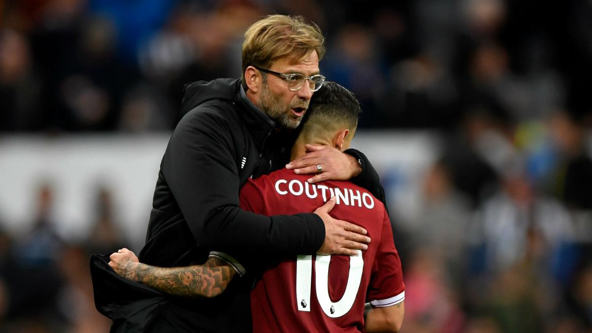 We don't make big comments on these things - Klopp unresponsive to Coutinho talk