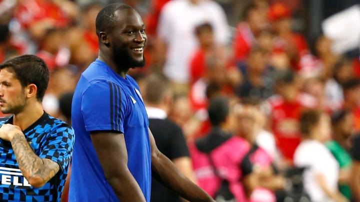 Romelu Lukaku bangs in four goals on Inter Milan debut