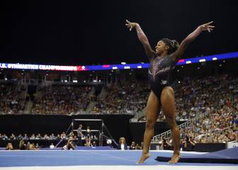 When do Team USA Gymnastics and Simone Biles compete