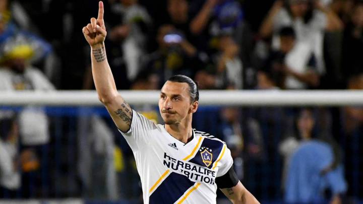 Zlatan Ibrahimivic celebrating being the number one