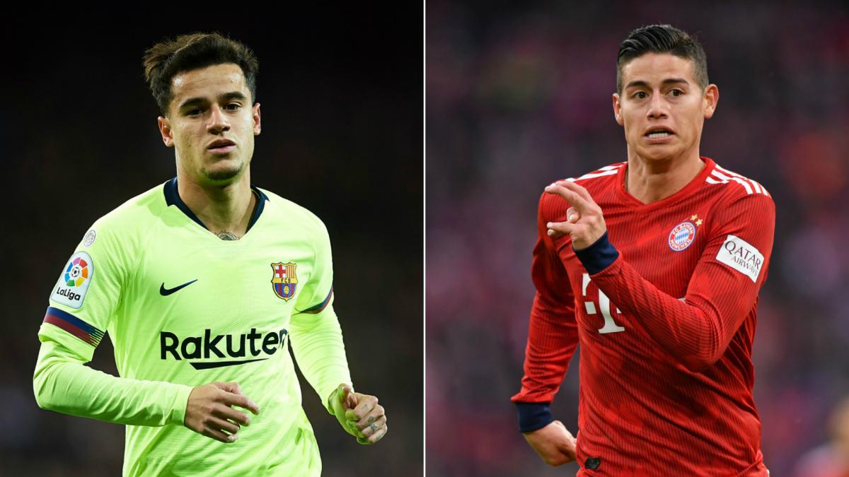 Coutinho to Bayern Munich: How the new recruit from Barcelona compares to James Rodriguez