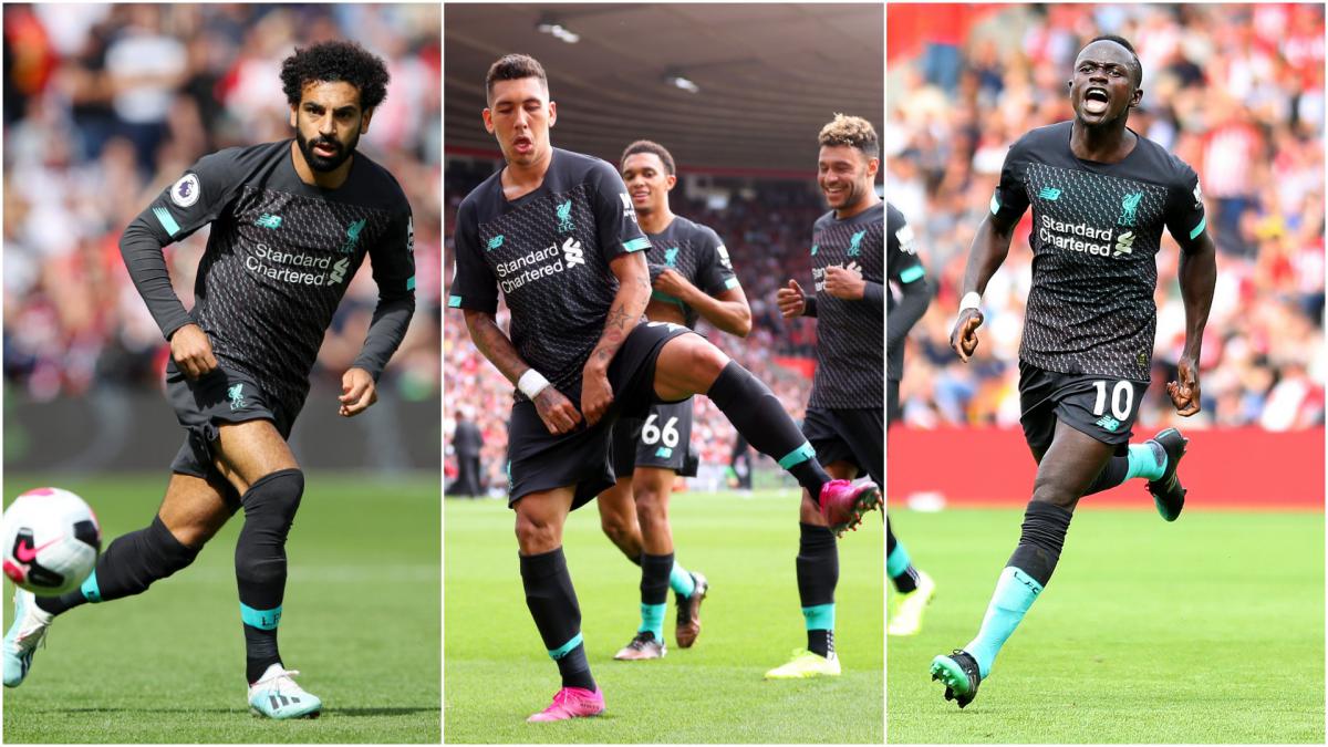 Liverpool boss Klopp thanks 'God' for Mane, Salah and Firmino