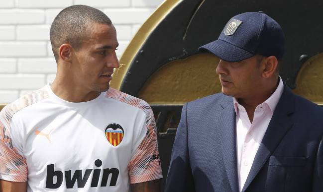 Still to move? Valencia captain Rodrigo.