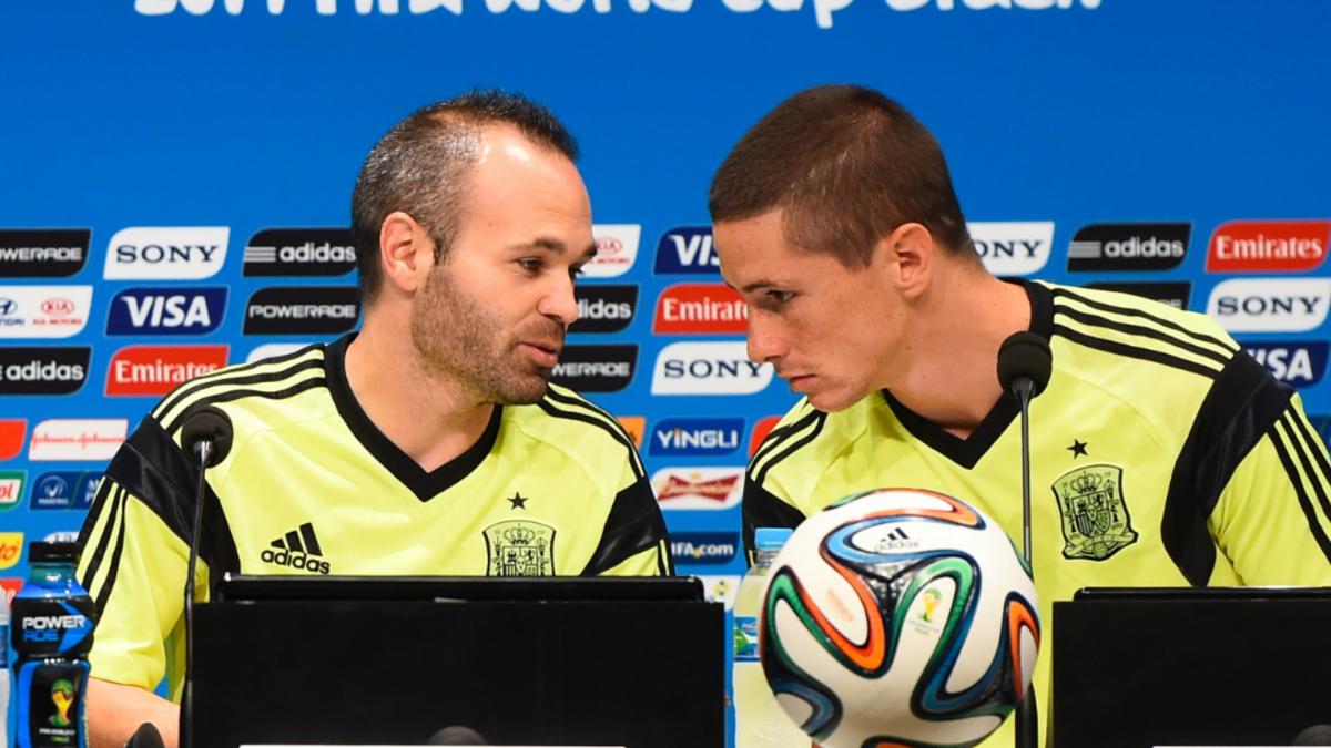 'I miss you already' - Iniesta writes to Torres before final match