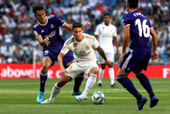 Out of contention | Real Madrid's James Rodríguez