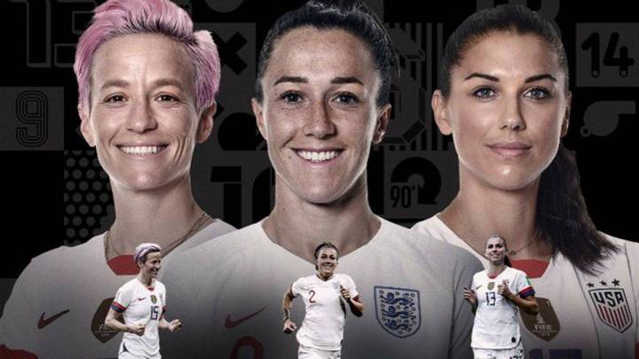 Rapinoe, Morgan and Bronze up for FIFA Best honour