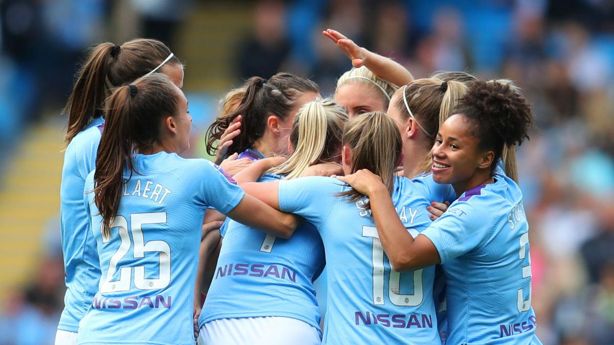 Weir gives Man City derby joy as Women's Super League attendance record is smashed
