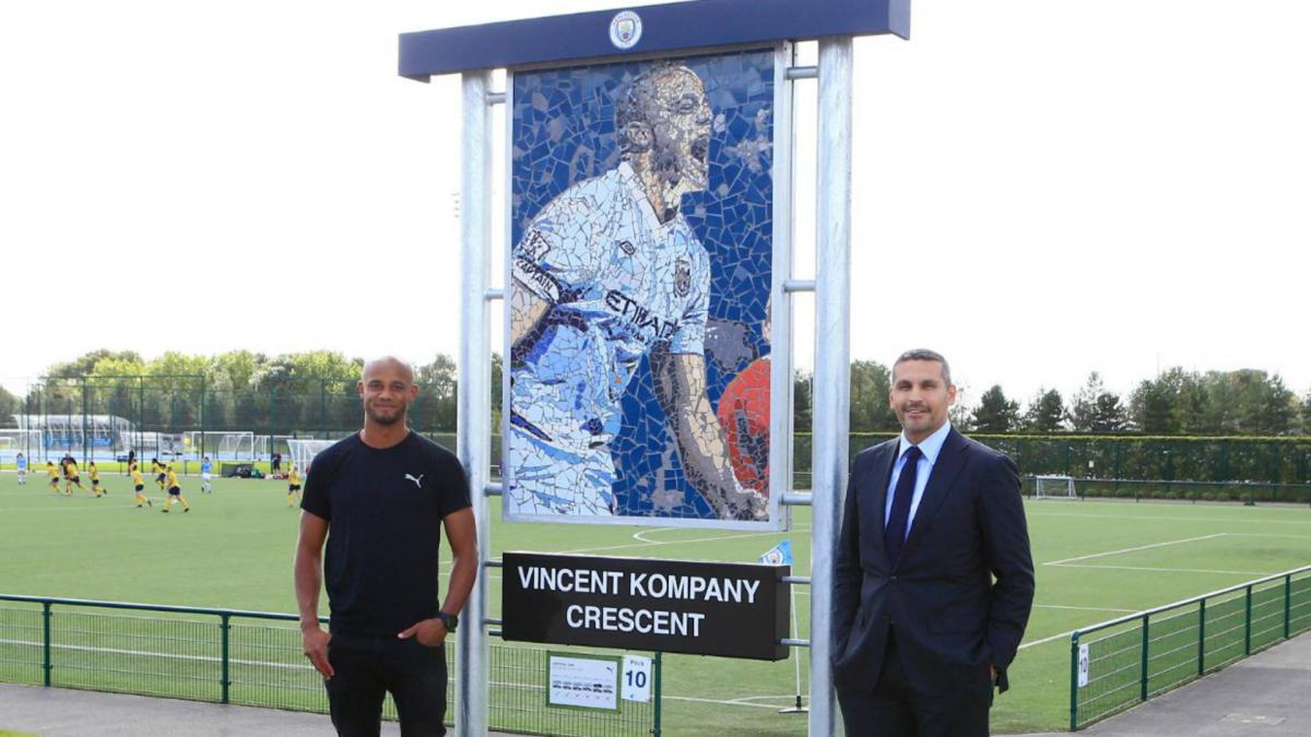 Man City to honour Kompany with sculpture and road name