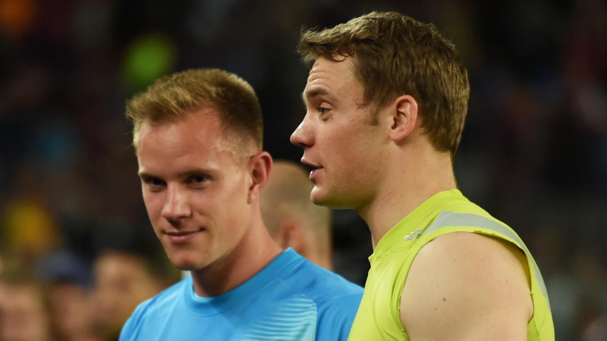 Neuer seeks to end tension with Germany team-mate Ter Stegen