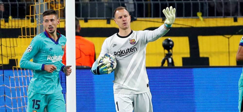 Barcelona hold Dortmund to a goalless draw