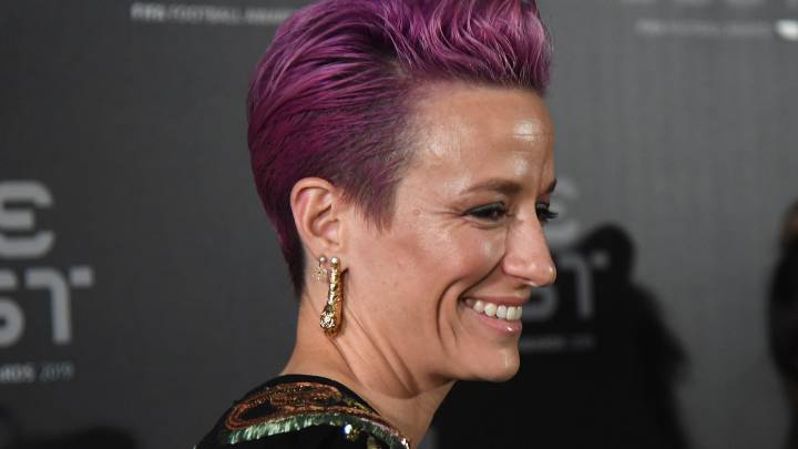 Megan Anna Rapinoe attends The Best FIFA Football Awards 2019 at the Teatro Alla Scala on September 23, 2019 in Milan,
