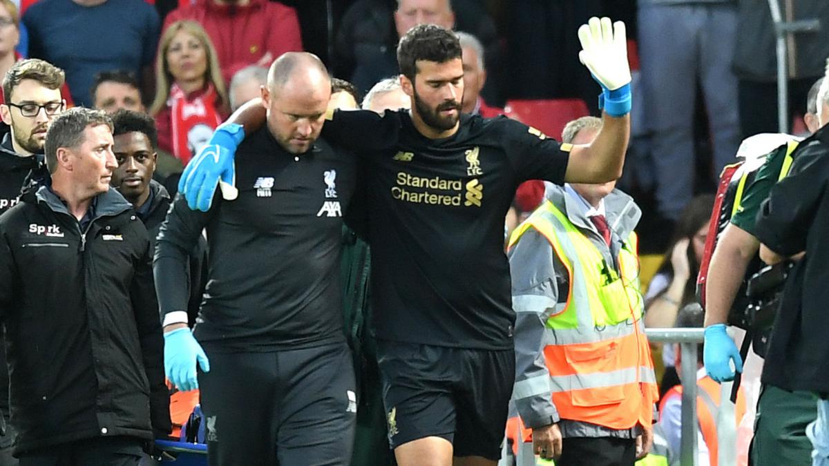 Alisson back in training on Sunday, Liverpool boss Klopp confirms