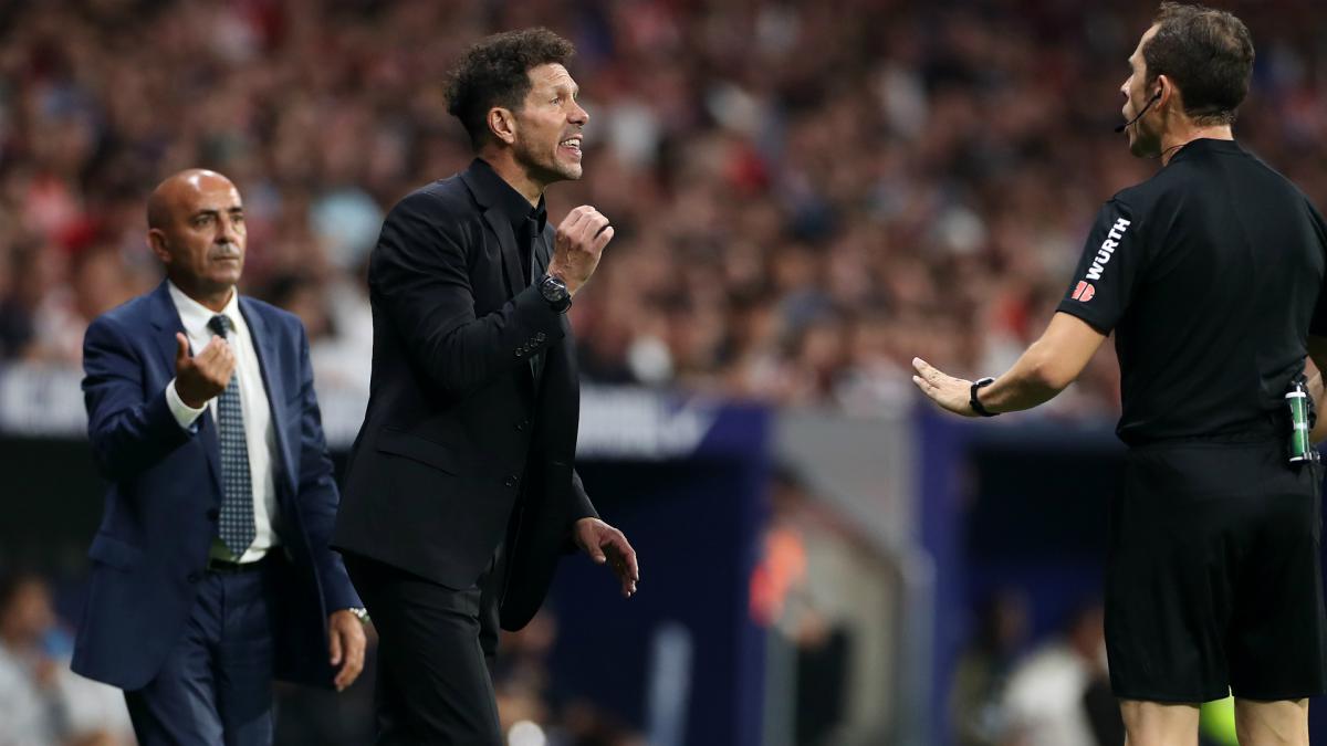 Simeone: The linesman knows what Sergio Ramos said