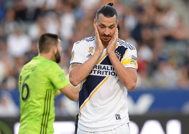 Shucks, who me? Haland looks up to idol Zlatan Ibrahimovic.