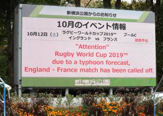 Hagibis wipes out England-France & All Blacks-Italy