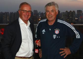 Ancelotti's response when sacked had Rummenigge in tears