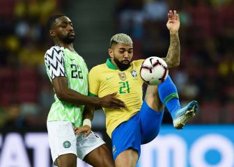 Brazil and Nigeria draw 1-1 as Neymar limps off injured
