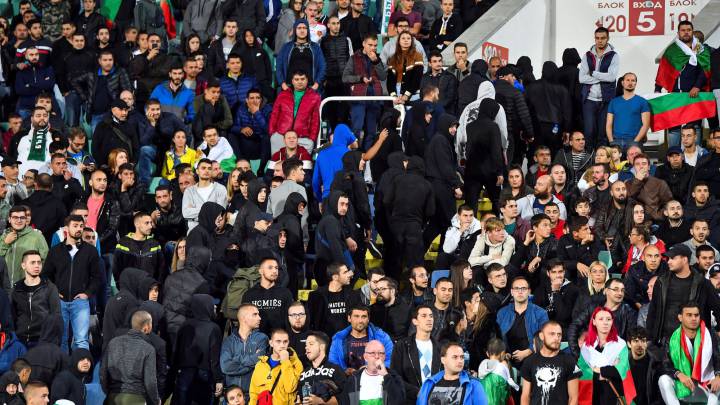 UEFA charge Bulgaria over racist chants and Nazi salutes