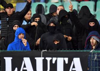 Bulgarian police detain six over racist abuse at England game