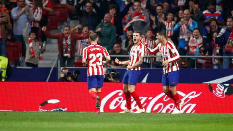 Saul and Morata secure comfortable Atlético win