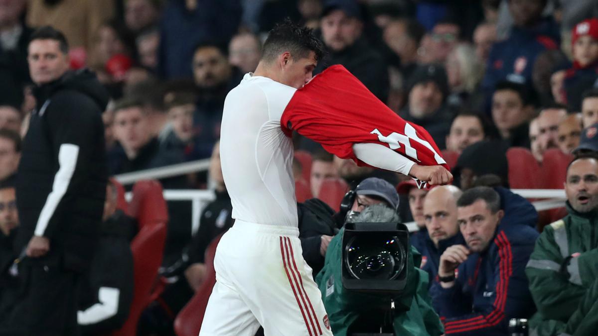 Xhaka's 'unacceptable' actions must cost him Arsenal captaincy, says Petit