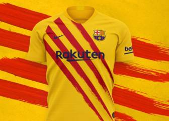 Barcelona launch Catalan flag inspired fourth shirt