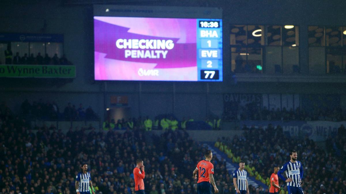 Premier League to improve VAR communication with fans in stadiums