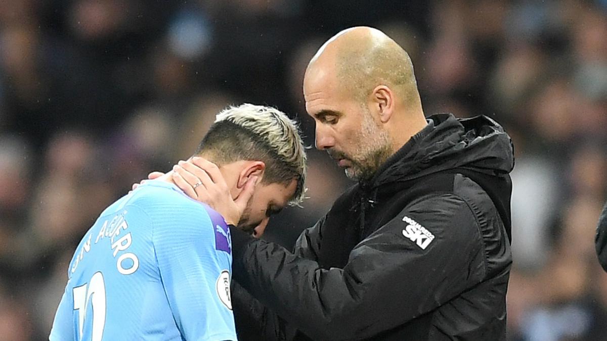 Aguero injury 'bad', fears Guardiola