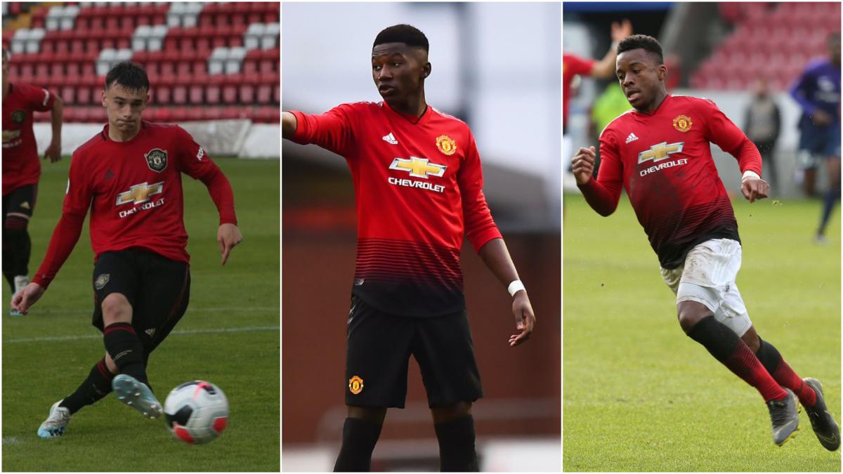 Laird, Bernard and Levitt - The lowdown on teenage Man Utd trio set for first-team debuts