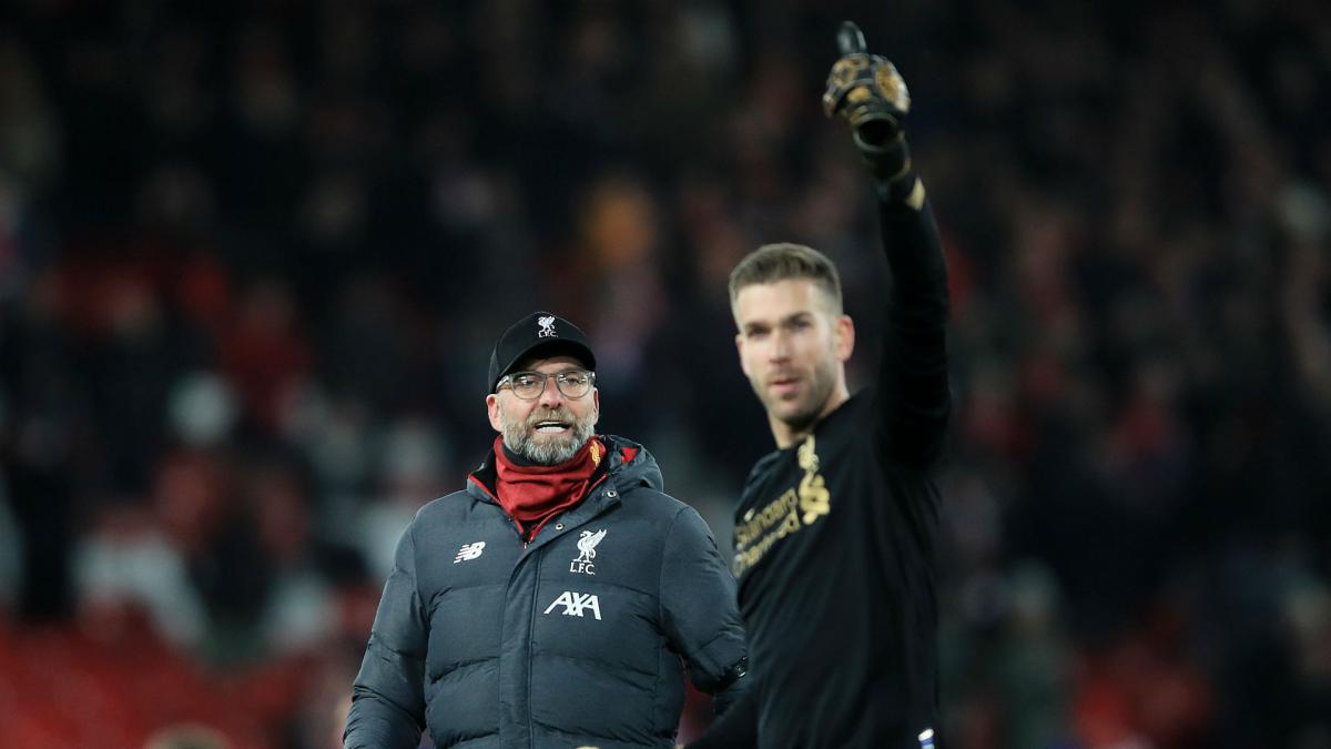 Adrián was my man of the match - Klopp hails substitute keeper after Brighton win