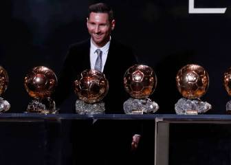 Messi wins his sixth Ballon d'Or