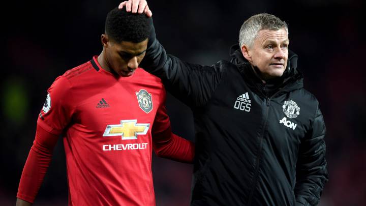 Rashford strikes twice to ruin Mourinho's Old Trafford return