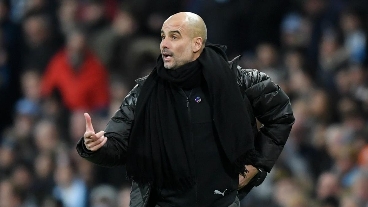 Guardiola vows City 'have to continue' after United dent their Premier League title hopes