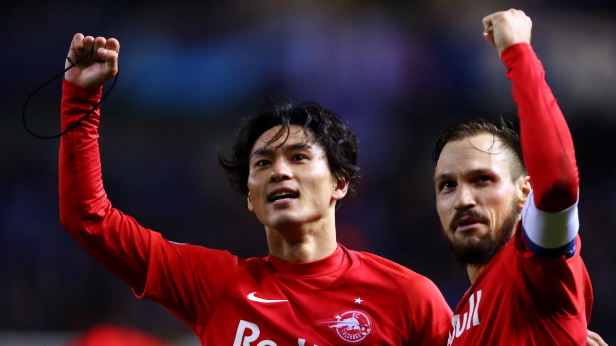 Salzburg confirm Liverpool talks for Minamino