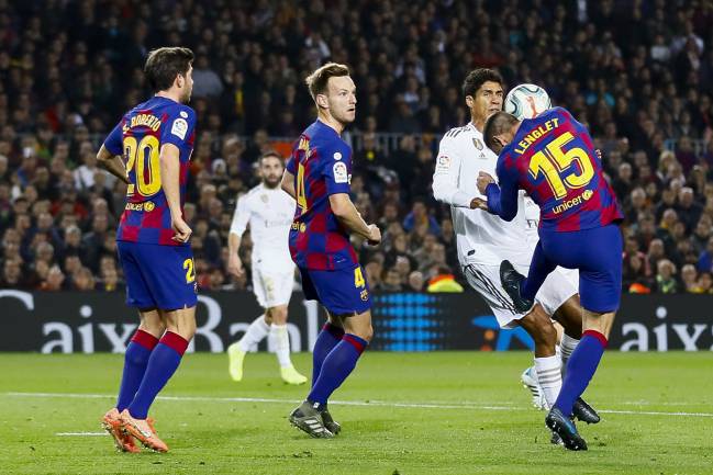 Anywhere else on the field | Varane penalty shout